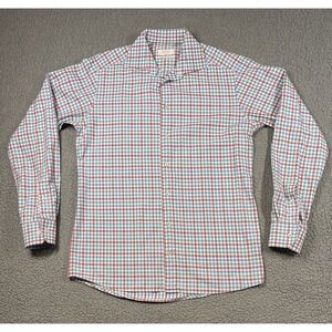 Eton Shirt Mens Size 41 16 Slim Contemporary Plaid Button Up Long Sleeve